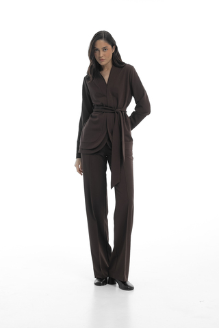 Костюм кимоно и брюки со стрелками