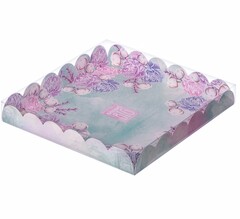 Коробка с PVC крышкой 21×21×3см