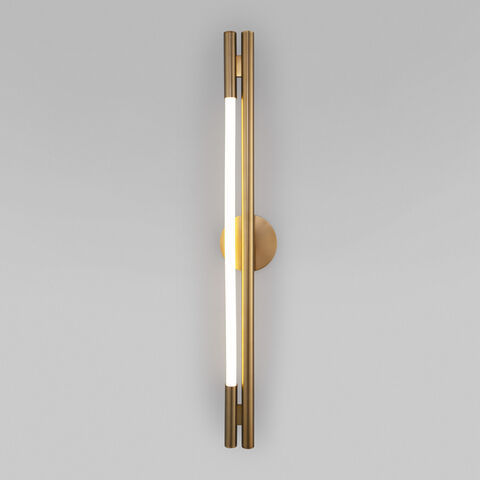 Настенный светодиодный светильник Eurosvet Talus 50265 LED латунь