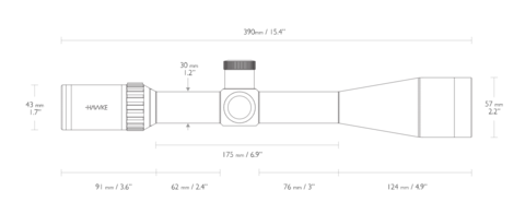 Оптический прицел Hawke Vantage 30 WA SF 6-24x50 (1/2 Mil Dot, 10x) IR