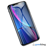 Baseus 0.23mm curved-screen tempered glass screen protector with crack-resistant edges for iPhone XR/11 Black SGAPIPH61-PE01