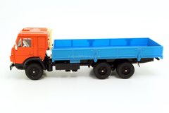 KAMAZ-53212 red-blue (carton box) Elecon Arek Made in USSR 1:43