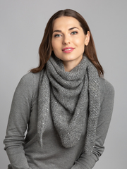 NEVA шарф-платок  серый