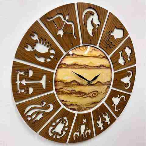 Настенные большие часы CL-50-1-Zodiac Castita