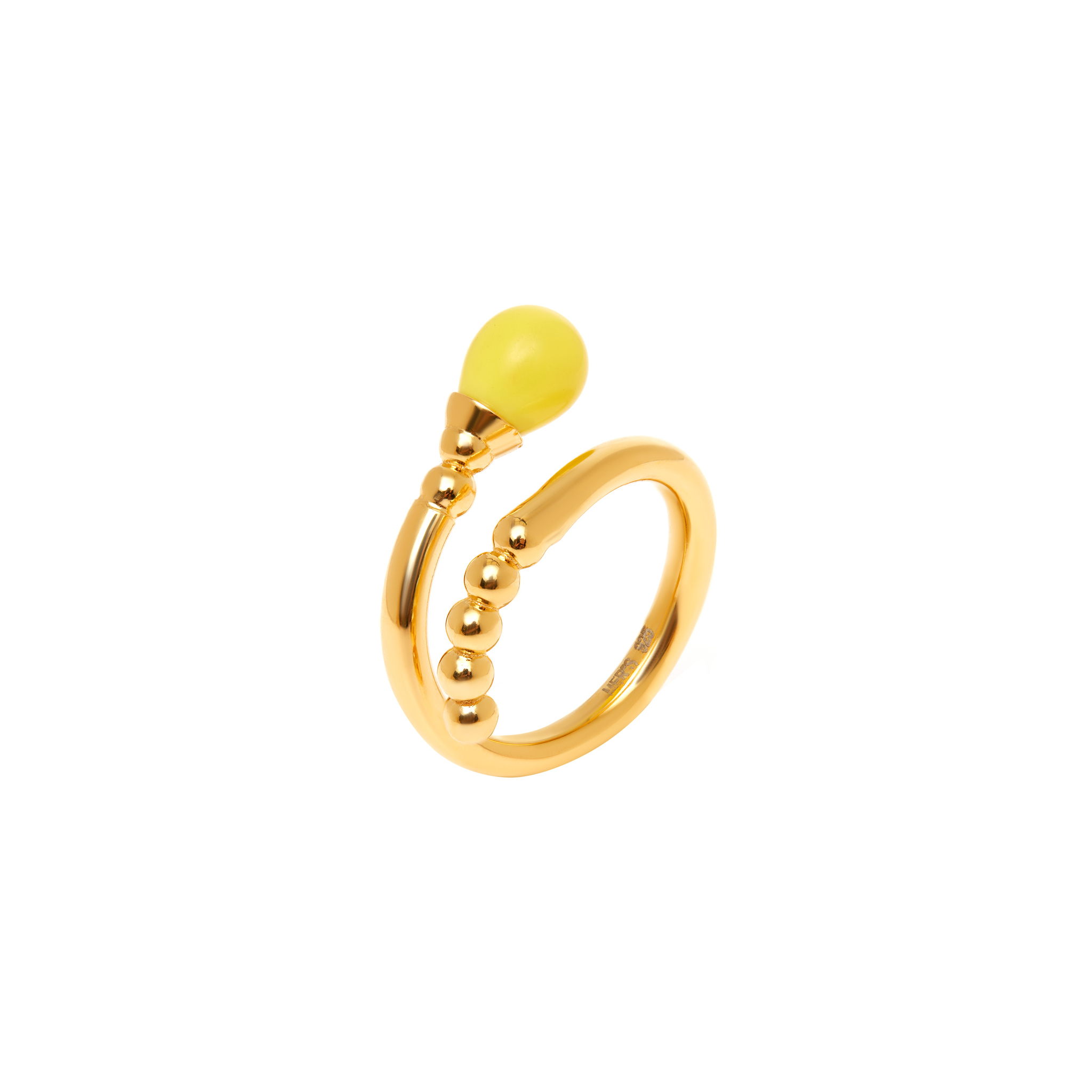 MER'S Кольцо Me & You Ring – Yellow