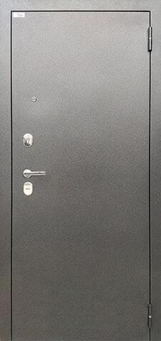 Теплая дверь входная Берлога Тринити Милли зеркало, 2 замка, 1,5 мм металл, (серебро антик+белый ясень) #2