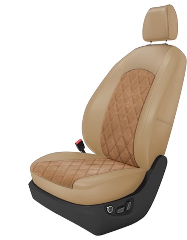 Авточехлы правый руль на 3 ряда (на заказ)