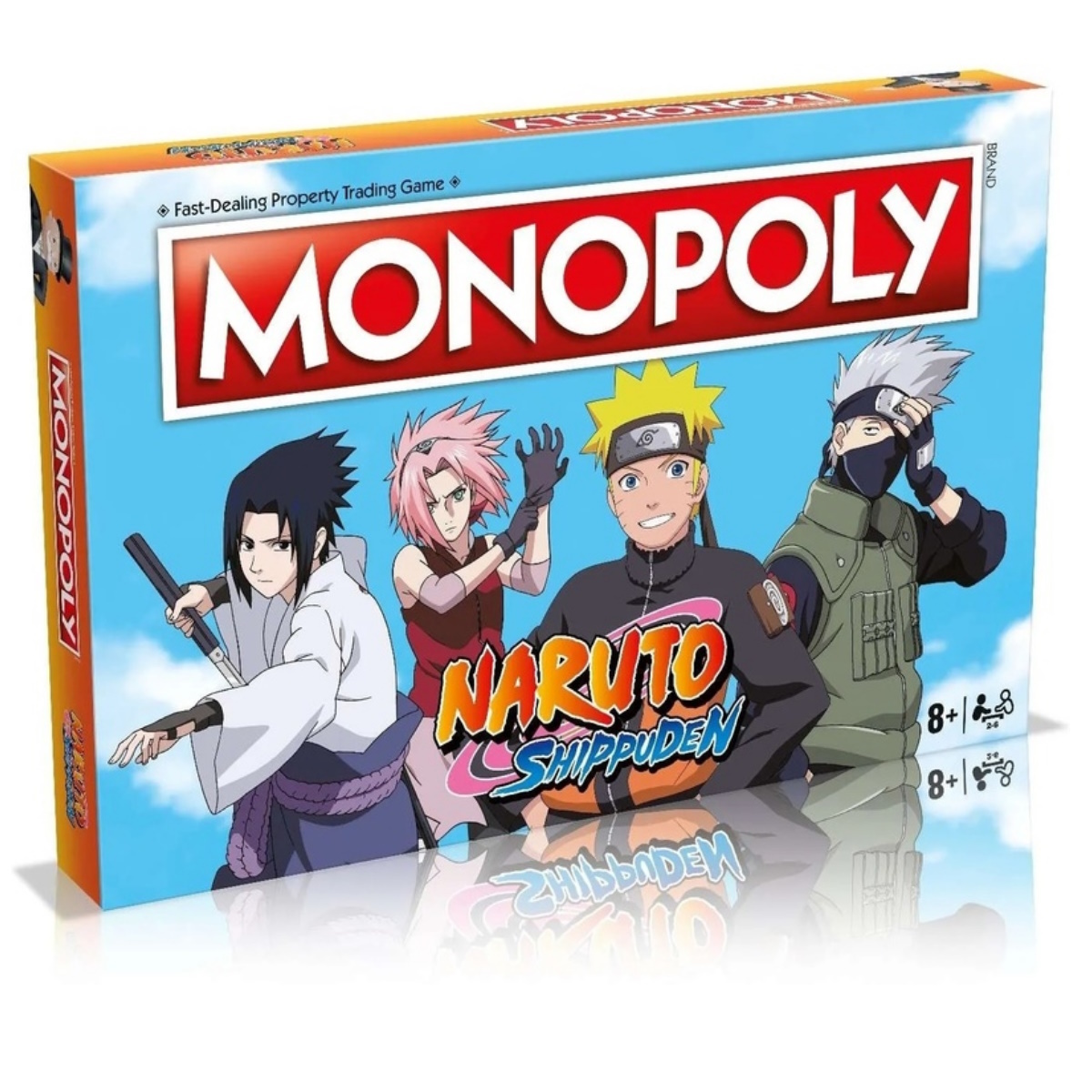 Настольная игра Монополия Naruto (Наруто) на английском языке WM00167-EN1-6  – купить по цене 8 090 ₽ в интернет-магазине ohmygeek.ru