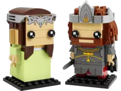Конструктор LEGO BrickHeadz 40632 Властелин колец: Арагорн и Арвен