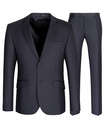 Серый приталенный костюм для подростка STENSER, 2 предмета