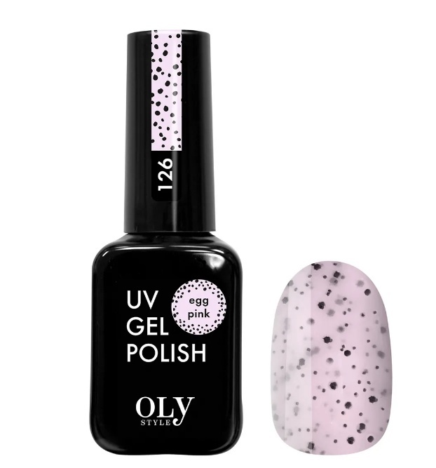 OLYSTYLE Гель-лак для ногтей тон 126 egg pink