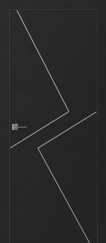 Межкомнатная дверь Фрамир Grafica 2 PG (стоун серый) Мускат софт ...