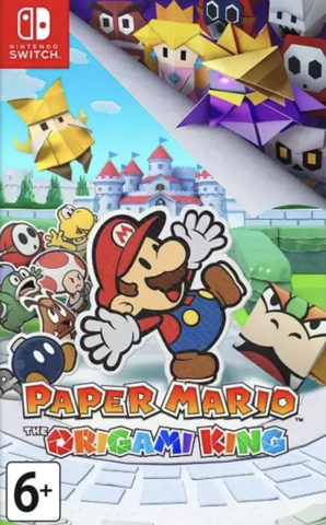 Игра Paper Mario: The Origami King (Switch) (Б/У)