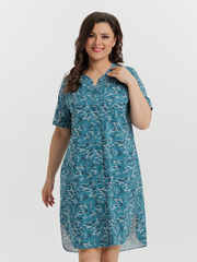 4630 Туника на пуговицах