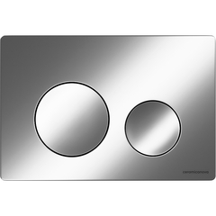 Ceramica Nova CN12-001M Кнопка смыва Balance, клавиши Circle, цвет хром матовый,арт. CN12-001M фото
