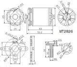 T-Motor MT2826 KV550