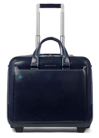 Сумка дорожная Piquadro Blue Square, кожа натуральная, синий (BV5014B2/BLU2)