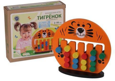 Детские игры логические - Тигренок