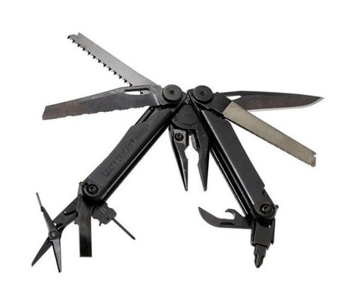 Мультитул Leatherman Wave Plus Black | американский, оригинал | Multitool-Leatherman.Ru