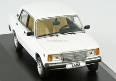 VAZ-2107 Lada white 1986 IST136 IST Models 1:43