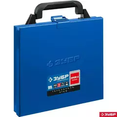 ЗУБР ПРОФ-А, 99 шт, (1-10 мм), сталь Р6М5, класс А, мет.бокс, набор сверл по металлу, Профессионал (29625-H99)