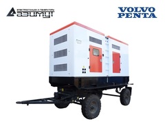 Дизельный генератор Азимут ЭД-460-Т400-1РКМ23 Volvo Penta на шасси в кожухе