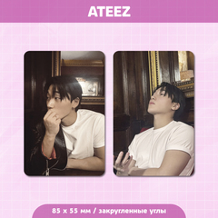 Сет карточек / ATEEZ #64 Сан