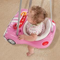 Evenflo Прыгунки Jump & Go™ Розовая машинка (Pink Racer) (60411109)