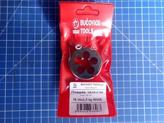 Плашка М16х1,5 DINEN22568 HSSE 6g 45х14мм Bucovice(CzTool) 290161
