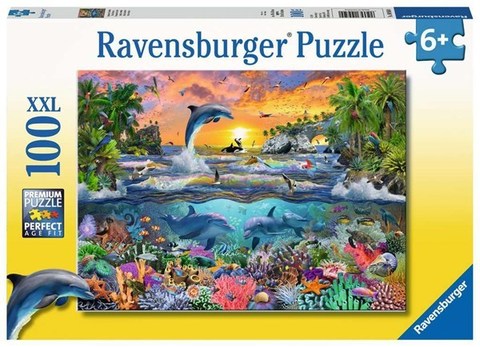 Puzzle Tropical paradise 100 pcs