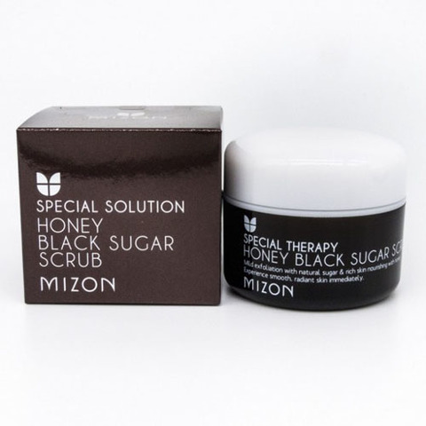 Mizon Honey Black Sugar Scrub - Скраб с черным сахаром