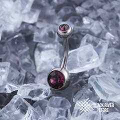 Банан IG Simple Amethyst CZ 2К