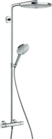 Душевая система с термостатом для душа, хром Hansgrohe Raindance Select S Showerpipe 300 27133000