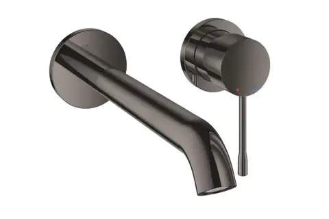 GROHE Essence 29193A01 Внешняя часть смесителя для раковины скрытого монтажа, на 2 отверстия, L-Size, темный графит глянец
