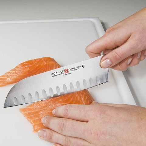 Нож Японский Шеф с углублениями 14см Wuesthof Classic Ikon