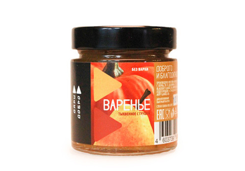 Варенье «ДариДобро» тыквенное с грушей, 220г