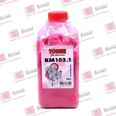 Тонер БУЛАТ Kyocera KM102.1 (Пурпурный, банка 500 г)
