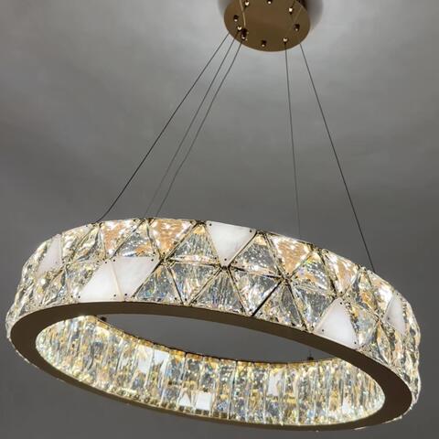 Подвесная светодиодная люстра Modelux ML.6982.600P GD