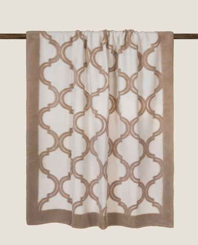 Плед 150x190 Frati Home Morocco бежевый