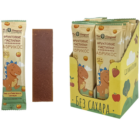 Пастила яблоко- абрикос 1кор*18бл*20шт, 15гр