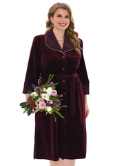 4006 Халат на пуговицах