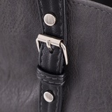 Сумка Саломея 166 македония серый + черный