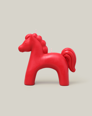 Свеча Конь алый