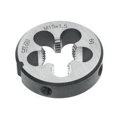 Плашка М15х1,5 DINEN22568 115CrV3 6g 38х10мм Bucovice(CzTool) 210151