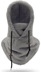 Шарф-капюшон Skully BNM-1311 dark gray