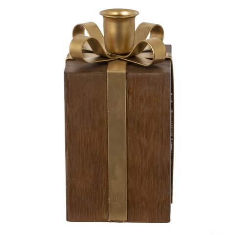 Подсвечник (Высота 12 см) - Коричневый - купить 1