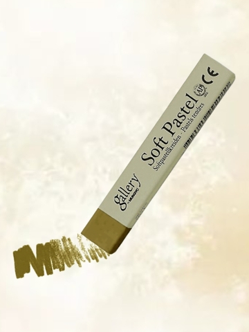 Пастель сухая мягкая профессиональная MUNGYO Gallery №066 золотой зеленый (3шт)