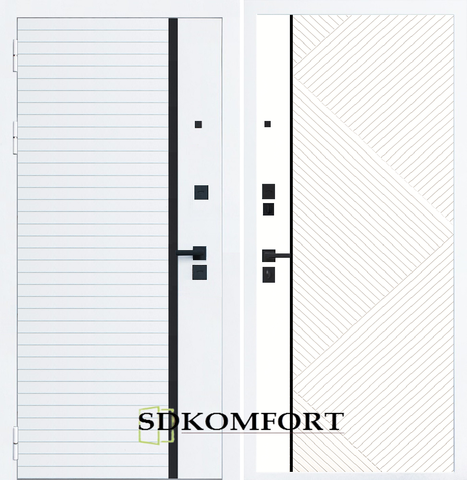 Белый матовый