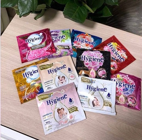 Набор миниатюр кондиционер для белья Hygiene, 10 шт х 20 мл, микс