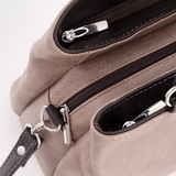 Сумка Саломея 198 македония тауп + шоколад